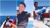 WATCH: Teenagers laugh and whoop as they pilot a stolen pleasure boat on a remarkable 300km voyage from Algeria to Ibiza