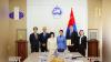 Foreign Minister of Mongolia meets with President of Japan Discipline Association