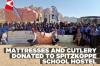 Mining companies donate mattresses and cutlery to Katora Primary School Hostel