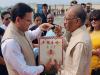 Uttarakhand CM meets Mauritius PM Navinchandra Ramgoolam