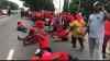 Transport unions protest over encroachment on CMB lorry station