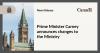 Prime Minister Carney announces changes to the Ministry