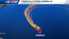 Gabrielle now a Cat. 2 heading toward the Azores, two new tropical waves may impact the Southeast