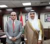 Health Minister Discusses Cooperation With Kuwaiti, Bahraini Ambassadors