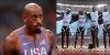 USA's Vernon Norwood criticizes arrangement that placed Letsile Tebogo and Botswana's rest 4x400m relay historic medalists at back in photo