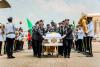 Tears & tributes as late IGP Solomon Arase remains arrive Benin