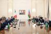 President of Azerbaijan Ilham Aliyev held expanded meeting with President of Italy Sergio Mattarella VIDEO