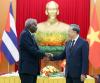 Party leader hosts top Cuban legislator