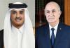 Amir of Qatar receives call from Algerian President