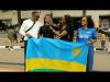 A look at the vibrant fan zone at the UCI Road Championship finish line at Kigali Convention Center
