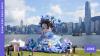 HKFP Lens: Hong Kong marks China’s National Day with giant character lantern displays