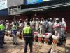 Abossey Okai spare parts market in Accra undergoes disinfection exercise