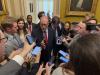 Trump cancels blue-state projects, trolls Dems on social media as shutdown drags on
