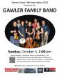 Vienna Union Hall Association 2025 presents the Gawler Family Band
