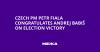 Czech PM Petr Fiala Congratulates Andrej Babiš on Election Victory