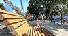 Bench dedicated to beloved swimmer at Sanders Beach