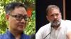 ‘First LoP Who Speaks Against India’: Kiren Rijiju Slams Rahul Gandhi Over Colombia Remarks