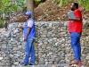 iciHaiïti - Cap-Haitien : Reception of gabion weirs in the Ti Vautain ravine