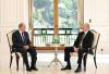 President of Azerbaijan Ilham Aliyev met with President of Turkish Republic of Northern Cyprus in Gabala VIDEO
