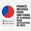 France Refused Over One-Third of Algerian Visa Applications in 2024, Senate Report Reveals