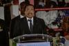 Cameroon president makes first campaign appearance for eighth term