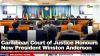 Caribbean Court of Justice Honours New President Winston Anderson