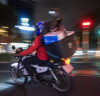 In photos: Bike delivery guys risk life and limb to deliver our goods