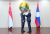 Lao Government Awards Friendship Medal to Singapore Ambassador to Laos