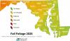 Maryland Fall Foliage Report Oct. 9, 2025 – Unpredictable Conditions