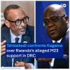 DRC President Tshisekedi urges Kagame to halt support for M23 rebels
