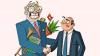 My day at a Swiss business school, learning the art of handshakes