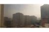 Yerevan enveloped in smog and burning smell