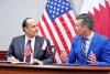US announces Qatar air force center