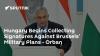 Hungary Begins Collecting Signatures Against Brussels' Military Plans – Orban