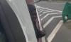 Moment British lorry driver realises stowaway migrant has hitched a ride... but gets off when he tells him they're going to Belgium
