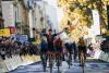 Paris-Tours: Matteo Trentin fastest in breakaway sprint to claim hat-trick victory