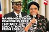 NNN reiterates her promise of a fully subsidised tertiary education starting 2026