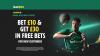 Wales v Belgium betting offer: Bet £10 and get £30 in free bets with bet365
