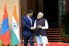 Prime Minister of India Welcomes President of Mongolia