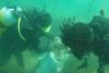 Local divers pick away at Lake Malawi’s underwater garbage problem
