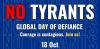 “No Tyrants”: Global Day of Defiance will be held in San Jose, Costa Rica