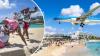 The 'scary' airplane experience on Caribbean beach that people travel just to witness