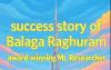 Success Story of Balaga Raghuram: Award-Winning Real Estate ML Researcher