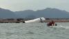 2 Killed After Cargo Plane Skids Off Hong Kong Runway Into Sea; Airport Shuts North Runway | VIDEO
