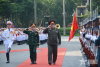 GS Chief General Nguyen Tan Cuong holds talks with Belarusian counterpart