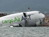 Cargo aircraft wet leased, operated by ACT Airlines: Emirates says after plane skids off Hong Kong airport runway