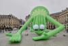 A Giant Kermit the Frog and a Monumental Textile Take Over Paris via Art Basel