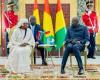 GAMBIA’S AMBASSADOR PRESENTS LETTERS OF CREDENCE TO PRESIDENT OF GUINEA