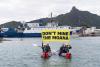 Pacific protesters against deep sea mining challenge US exploration ship