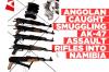 Angolan national caught trafficking firearms in Omusati